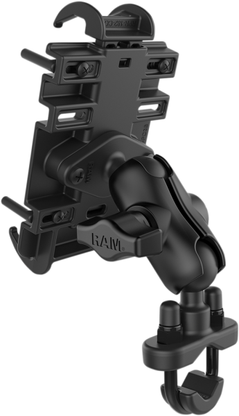 Quick Grip Phone Mount With U-bolt Base Black 