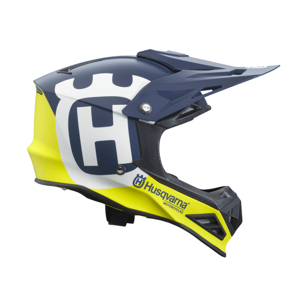Casca Copii Husqvarna Railed Blue/Yellow-6