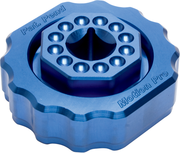 Fork Cap Tool Anodized, Blue