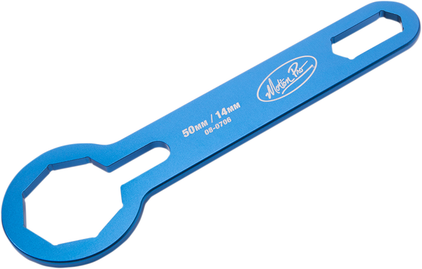 Fork Cap Wrench Anodized, Blue