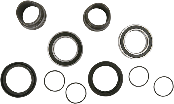 Watertight Wheel Collar And Bearing Kits Black, Silver