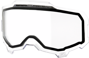 Lentila ochelari 100% Armega Dual Vented Clear