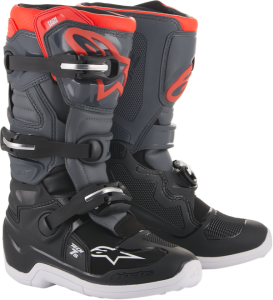 Black Friday - Reduceri Cizme Copii Alpinestar Tech 7S White Red Gray - Promoție