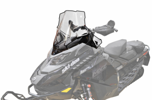 Powermadd Windshield Ski-Doo Gen5 Mid 20", Clear w/Black Fade
