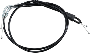 Black Vinyl Throttle Cable Black