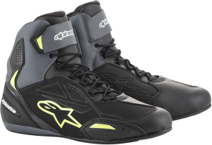Black Friday - Reduceri Ghete Alpinestars Faster-3 Drystar Black/Gray/Yellow - Promoție