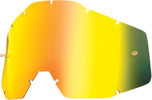 Lentila ochelari 100% Racecraft/Accuri/Strata Gold Mirror