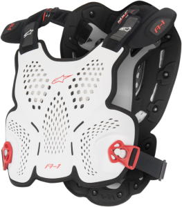 Black Friday - Reduceri Armură Alpinestar A-1 White Black Red - Promoție