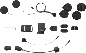 Kit Montare/Prindere Cască pentru Intercom SENA Black