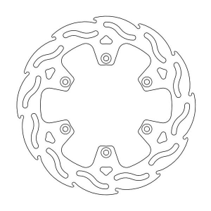 Flame Series Rotor Rear Stainless Steel