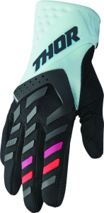 Black Friday - Reduceri Manusi Dama Thor Spectrum Black/Light Blue/Mint - Promoție