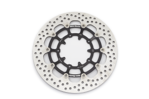 Halo Series Floating Rotor Black, Silver, Stainless Steel