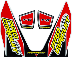 T-6 Exhaust Decals Blue