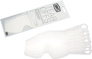 Tear-offs Ochelari 100% Racecraft/Accuri/Strata Clear