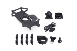 Universal Gps Mount Kit With T-lock Smartphone Black