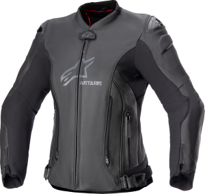Black Friday - Reduceri Geaca Piele Dama Alpinestars Stella Gp Plus R V4 Black - Promoție
