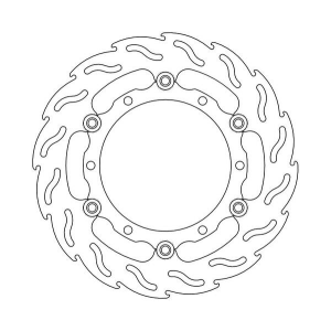 Flame Series Floating Rotor Black