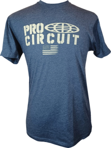 Logo Flag T-shirt Blue