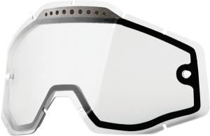 Lentila ochelari 100% Racecraft/Accuri/Strata Dubla Ventilata Clara