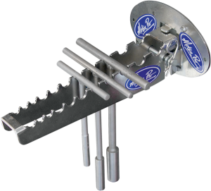 T-handle Rack Wall Bracket Silver