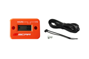 Hour Meter Orange