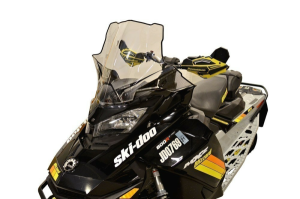 Powermadd Windshield Ski-Doo Gen4 Mid 20", Clear w/Black Fade